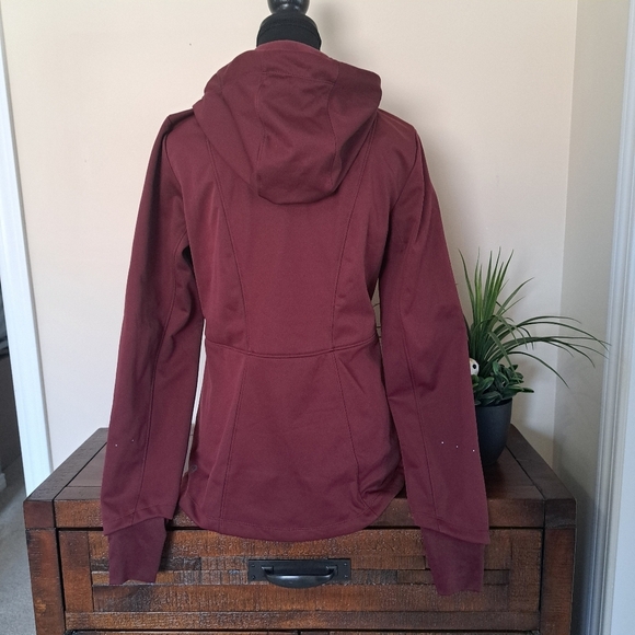 Mondetta Burgundy Women's Jacket Soft Shell Size XS Active Lightweight Hooded - Picture 3 of 15
